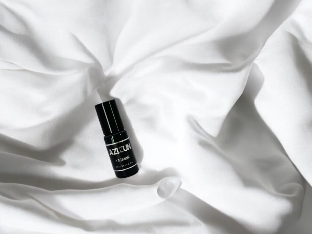 Yasmine roll-on oud perfume.