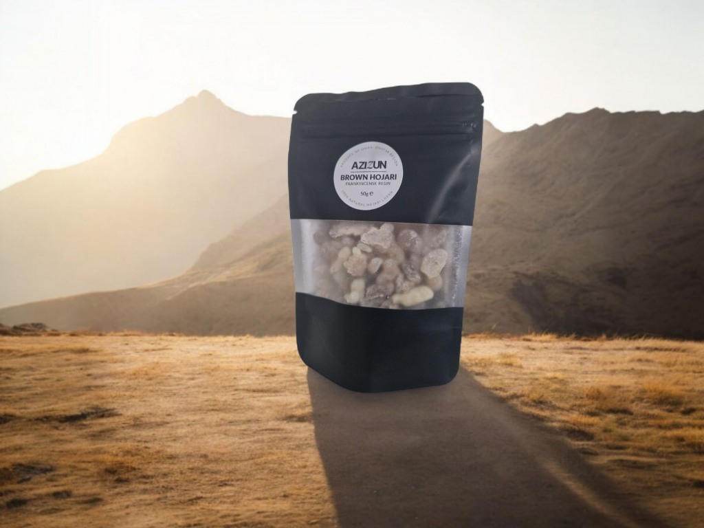 Brown Luban Omani frankincense.