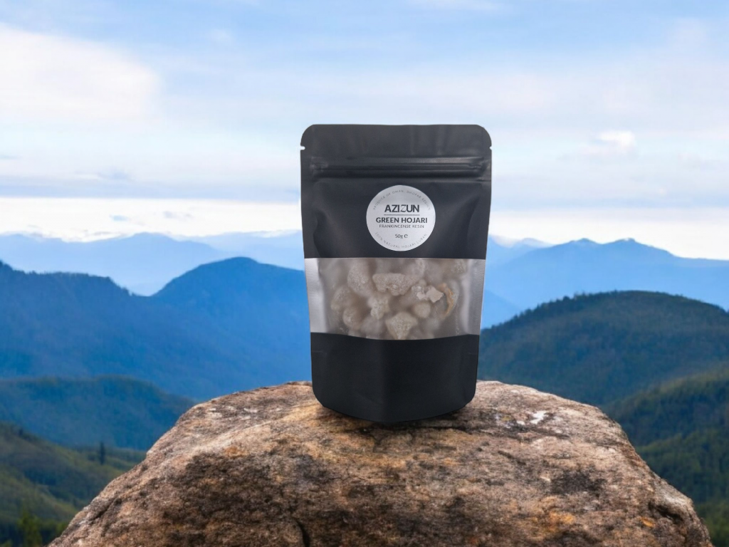 Green Luban Omani frankincense.